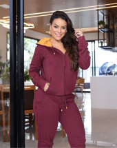 Conjunto Plush sem Estampa Feminino Atacado na Rua 44 Goiânia