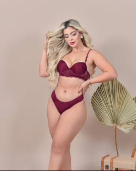 Lingerie de Renda com Bojo