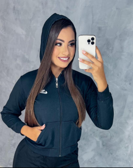 Moletom Feminino Nike Preto