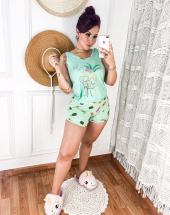 Pijama Feminino Baby Doll Regata Atacado na Rua 44 Goiânia