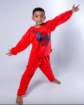 Pijama Homem Aranha Infantil Inverno
