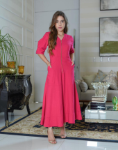 Vestido Longuete de Festa Evangélico Atacado na Rua 44 Goiânia