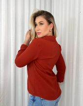 Blusa Social Feminina Manga Longa Atacado na Rua 44 Goiânia