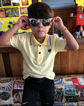 Camisa Infantil Gola Polo Básica