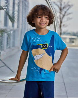 Conjunto de Menino Estampa Personagens