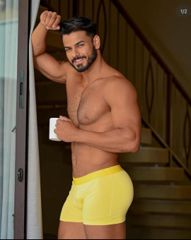 Cueca Boxer Masculina Algodão