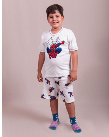 pijama-infantil-homem-aranha-short-e-camisa-atacado-rua-44-goiania 