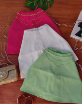 Saia Curta com Elastano Casual Atacado na Rua 44 Goiânia