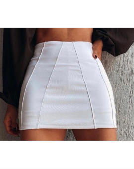 Saia Curta com Elastano Casual