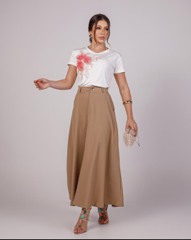 Saia Longa Rodada Alfaiataria