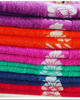 Toalha de Banho Adulto Bordada