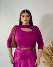 Blusa Plus Size Manga Longa Atacado na Rua 44 Goiânia