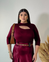 Blusa Plus Size Manga Longa Atacado na Rua 44 Goiânia