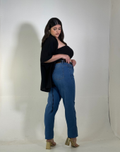 Calça Plus Size Jeans Básica Atacado na Rua 44 Goiânia