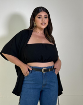 Calça Plus Size Jeans Básica Atacado na Rua 44 Goiânia