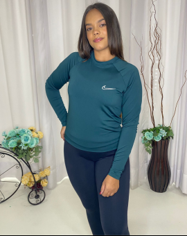 Camisa de Proteção Uv Feminina Verão