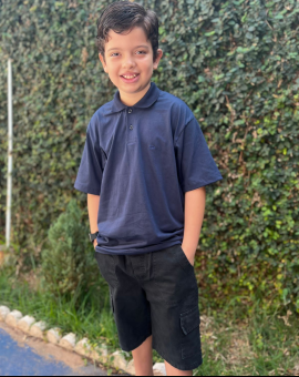 Camisa Infantil Polo Básica