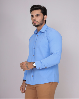 Camisa Masculina Social Lisa