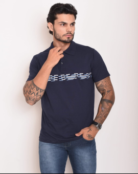 Camisa Polo Masculina Algodão