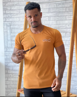 Camiseta Masculina Gola V Básica