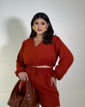 Conjunto Feminino Plus Size Elegante Atacado na Rua 44 Goiânia