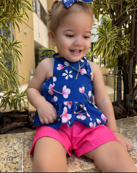 Conjunto Infantil Menina Estampado