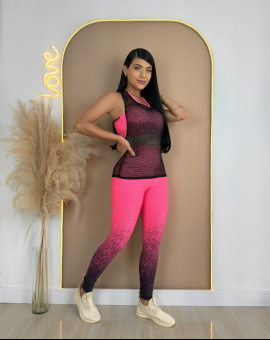 Regata de Treino Feminina Telada Preta