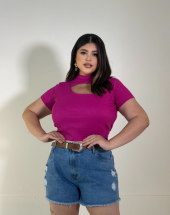 Short Jeans Plus Size Curto Atacado na Rua 44 Goiânia