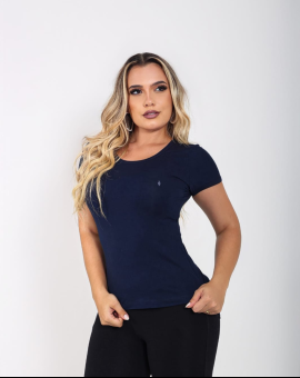 T-shirt Básica Feminina Viscolycra