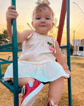 Vestido Curto Infantil de Alcinha Atacado na Rua 44 Goiânia