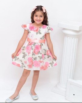 Vestido Curto Infantil Festa