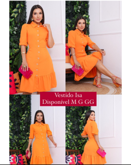 Vestido Curto Moda Evangélica