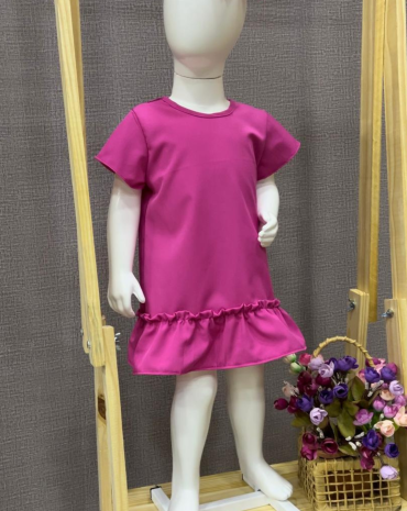 vestido-infantil-curto-mangas-curta-liso-atacado-rua-44-goiania 