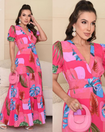 vestido-longo-com-estampa-verao-decote-v-atacado-rua-44-goiania 