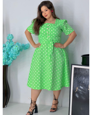 vestido-plus-size-midi-poa-verde-atacado-rua-44-goiania 