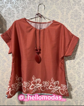 Blusa para Trabalho Casual Básica