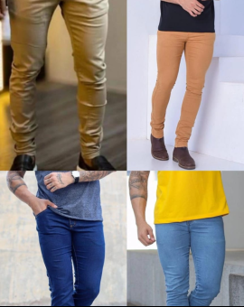 Calça Jeans Masculina Coladinha Skinny