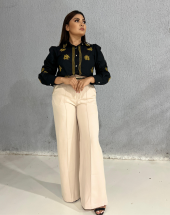 Calça Pantalona Alfaiataria Clássica Social Atacado na Rua 44 Goiânia