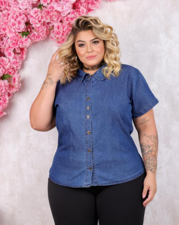 camisa-plus-size-social-manga-curta-jeans-atacado-rua-44-goiania 