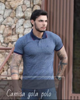 Camisa Polo Masculina Básica