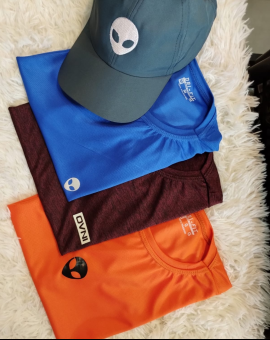 Camiseta Masculina Gola Reforçada de Algodão