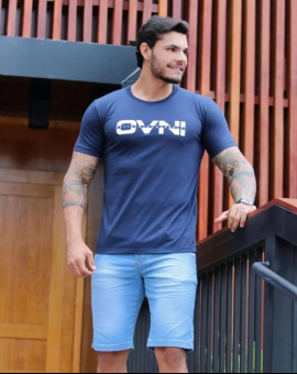 Camiseta Masculina Ovni Algodão Premium