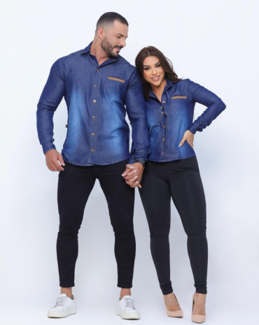 conjunto-casal-camisa-jeans-social-combinando-atacado-rua-44-goiania 