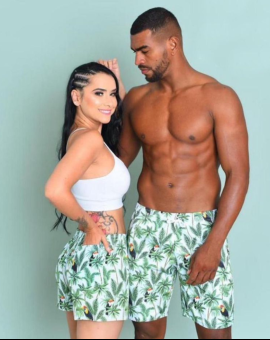 Conjunto Casal Short Mauricinho Combinando