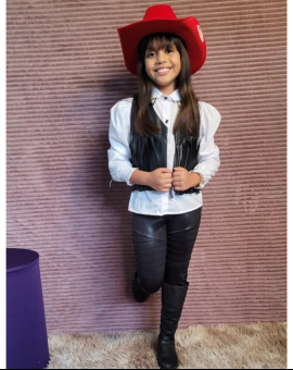 Conjunto Country Menina Festa Junina