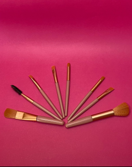 Conjunto de 08 Pincéis para Maquiagem – Varejo