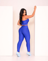 Conjunto de Academia Liso Roupa Fitness Atacado na Rua 44 Goiânia