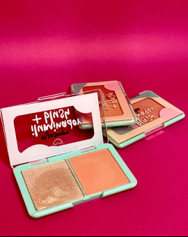 Paleta de Iluminador Duo Blush – Varejo