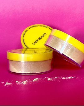 Pó Banana Translúcido Hd Ultra à Prova d Água – Varejo