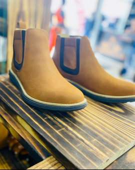 Botina Potro de Couro Masculina